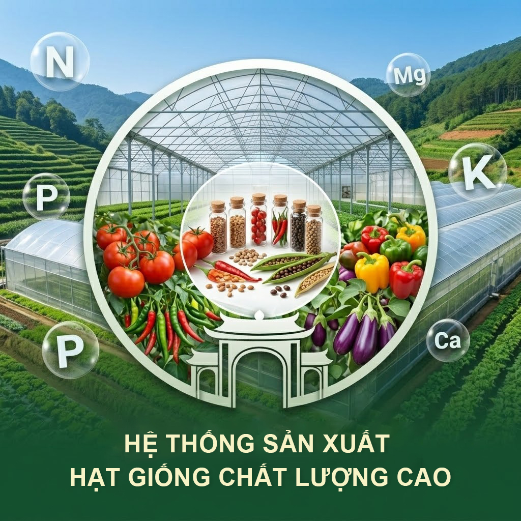 Công Ty TNHH Sản Xuất Hạt Giống Rau Lâm Đài